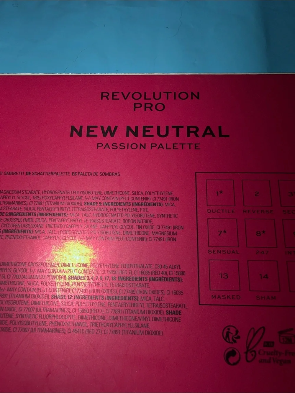 Revolution Eyeshadow Palette